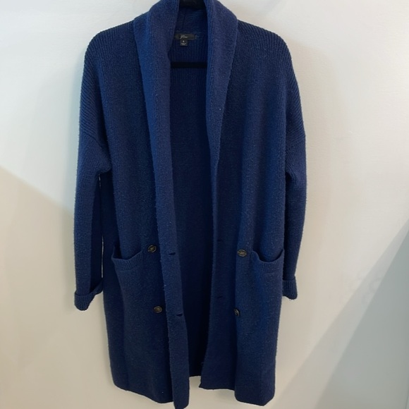 J Crew Merino Wool Cardigan - Picture 1 of 4